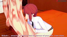 Makima Gives Blowjob In Chainsaw Man