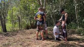 i screamed during the wild orgy in the woods