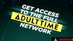 Lauren Phillips titty fucks her teen stepson