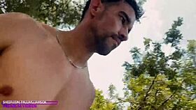 Man, That Hot Day On Street Made Me Want To Be Naked With Muscular Bodybuilder 😏