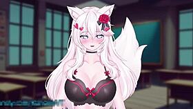 vtuber kanakovt wears vibrator in public asmr