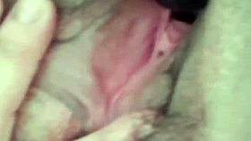 Hot young babe strips naked, uses vibrator and anal toys for solo orgasm.