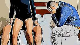 i'm the young wife fucked by boss in front of husband, i enjoy it