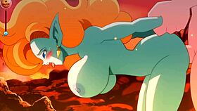 kame paradise 3 - master roshi explores other universes with dragon ball women all scenes