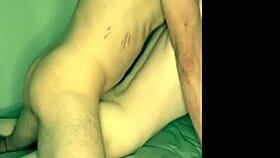 Straight blue collar dude dives into gay ass at wild homemade party