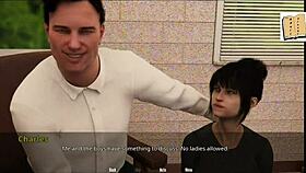 wvm 80 shows katie teasing with her big assets.