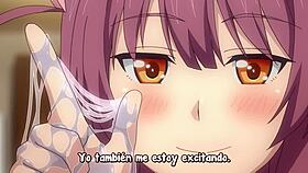 Nobunaga-Sensei Sucks Big Tits Of His Wife In Episode 12