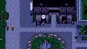 Playing Henteria Chronicles part 4, this Japanese anime hentai game is so hot with big ass tits in missionary.