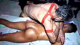 This Hot Boy Got an Unforgettable Massage with Intense Action from Me