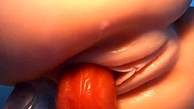 Anime Fuck Doll Gets Double Penetration With Toys In Both Holes