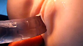 Anime Fuck Doll Gets Double Penetration With Toys In Both Holes