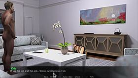 Femdom Alison dominates with blowjob, assfucking, creampie, and squirting in harem route