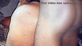 im the wide black ass lady getting doggystyle fucked by big black cock