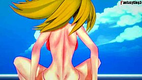 dark magician girl gets fucked hard in bikini yu-gi-oh fantasy