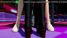 Characters At Bar In Rwby