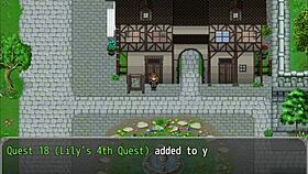 i played henteria chronicles part 14 english version with pixel art