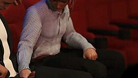 Raw Sex Scenes: Teacher Licks Student's Pussy with Strapon and Big Cock