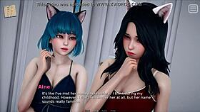 my bully is my lover with big tits in this anime hentai!