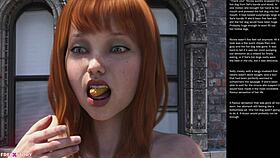 Check out episode 10 of big apple small gesture in 3d comics