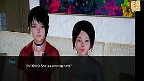 Family fun in 3d anime 😏