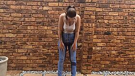 i can’t stop, tattooed slut pissing everywhere, indoors and out, naked or dressed!