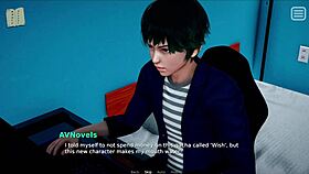 my bully is my lover with big tits in this anime hentai!