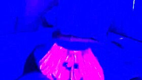 Couple Celebrating Halloween with Fun Homemade Anime Costume Party