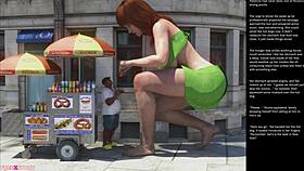 Check out episode 10 of big apple small gesture in 3d comics