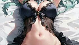 Married Couple's 3D Adventure: Pussy Masturbation Meets Monster Cock Creampie In Hentai Bliss.