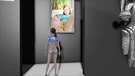 Hey, check out this brunette in Fallout 4 fashion number 207.