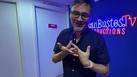 Shaira screams as she licks that big cock!