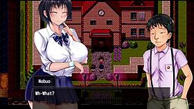 exploring and reaching the bottom of the dark cave in scars of summer happy route part 3