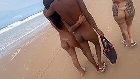 Fui pra praia de nudismo na bahia pra dar pros pirocudos