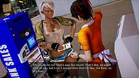 I explore Academy 225 in the game