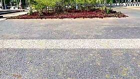 Tourist Hooks Up with Clara Lady Snow Brasil for Fun