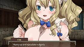 Lewdcrest lady of the night - branded azel horny adventurer does prostitute for dicks hentai gameplay with big tits and monster cock