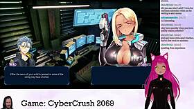Vtuber Lewdneko Plays Cybercrush 2069 Part 1
