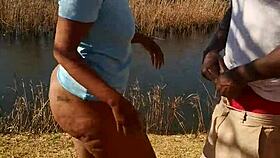 Lilpuddingbowls shows off fingering skills with a massive cock