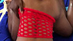 Hot Black Babe Gets Fucked Doggystyle in Quick Neighbor Encounter