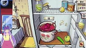 In this souper game demo, the hot blonde elf flaunts her big tits.