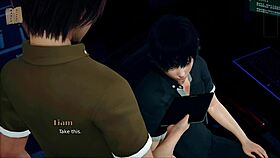 My real desire in this anime hentai game is so hot