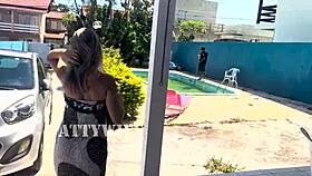 my wife fucks neighbor's big black cock after i leave