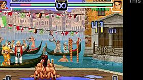 Queen of futas engages in sex gameplay.