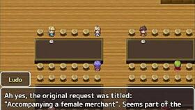 Forming a group with three very hot and virgin girls in a big-breasted adventurer cuckold harem rpg - part 1