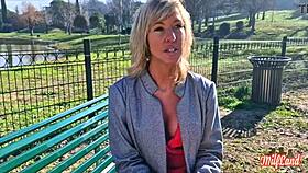 emmy une milf belge qui a chaud au cul part 1