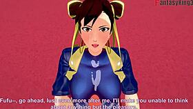 Chun-Li Gives Blowjob And Fucking In Fortnite!