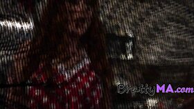 Stepmom caught me off guard with a spicy blindfold taste test