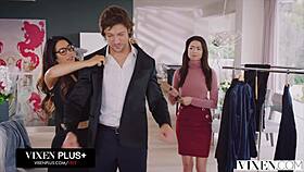 Eva Lovia's Intense Blowjob and Deepthroat Passion