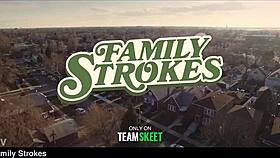 pervy stepdaddy and stepmom fucking naughty stepdaughter tits and pussy