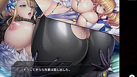 Taimanin RPGX Ragnarok Part 2: Heroine Sucking Monster Cock In Detailed Scene